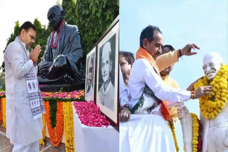 एक्सक्लूसिव फुटेज में देंखे मुख्यमंत्री भजनलाल शर्मा ने महात्मा गांधी और लाल बहादुर शास्त्री की जयंती पर किया श्रद्धांजलि अर्पित