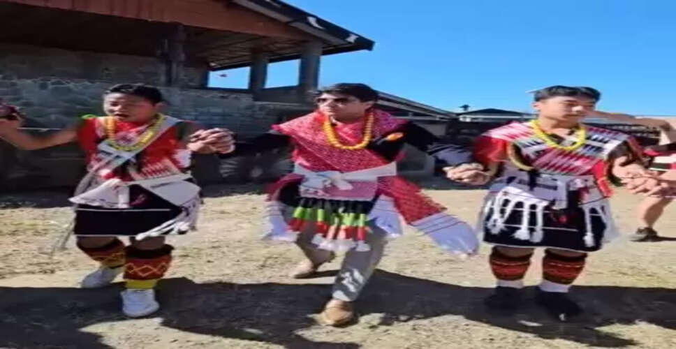 नागालैंड: अंगामी ट्राइब के कार्यक्रम में सिंधिया का अनोखा अंदाज, पारंपरिक धुनों पर डांस करते नजर आए