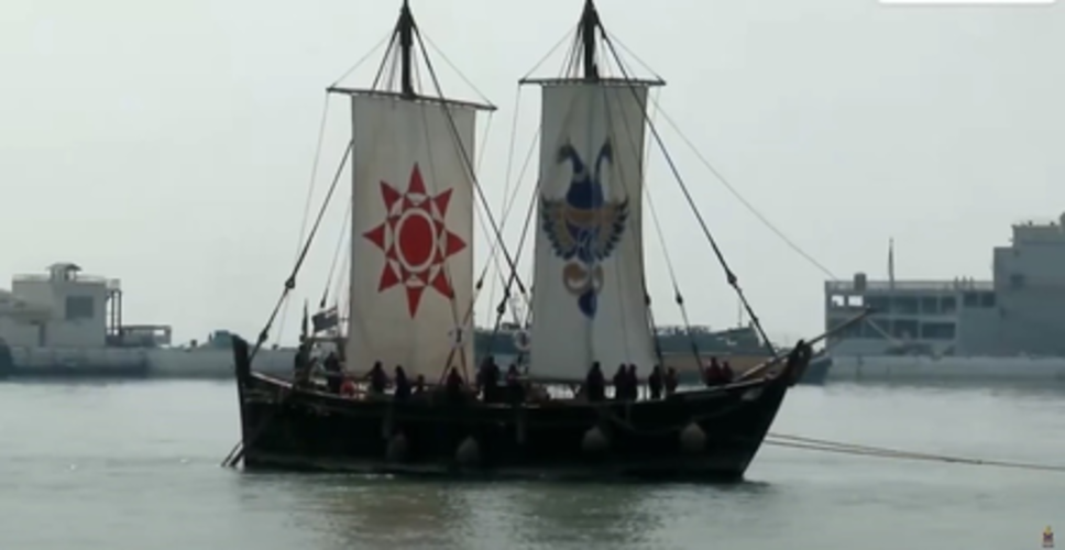 पारंपरिक स्टिच्ड तरीके से निर्मित जहाज &lsquo;कौंडिन्य&rsquo; ने पूरी की पहली विदेशी यात्रा