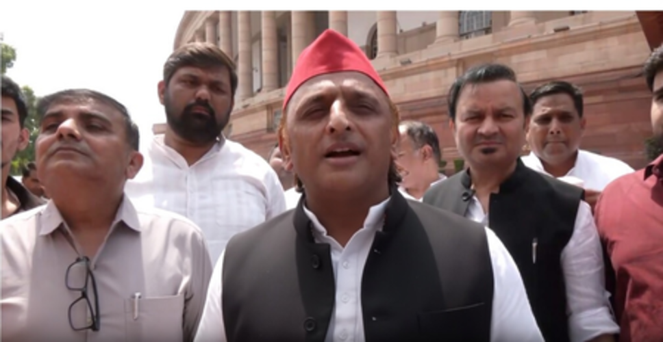 महिला आरक्षण की आड़ में परिसीमन कर रही भाजपा सरकार : अखिलेश यादव