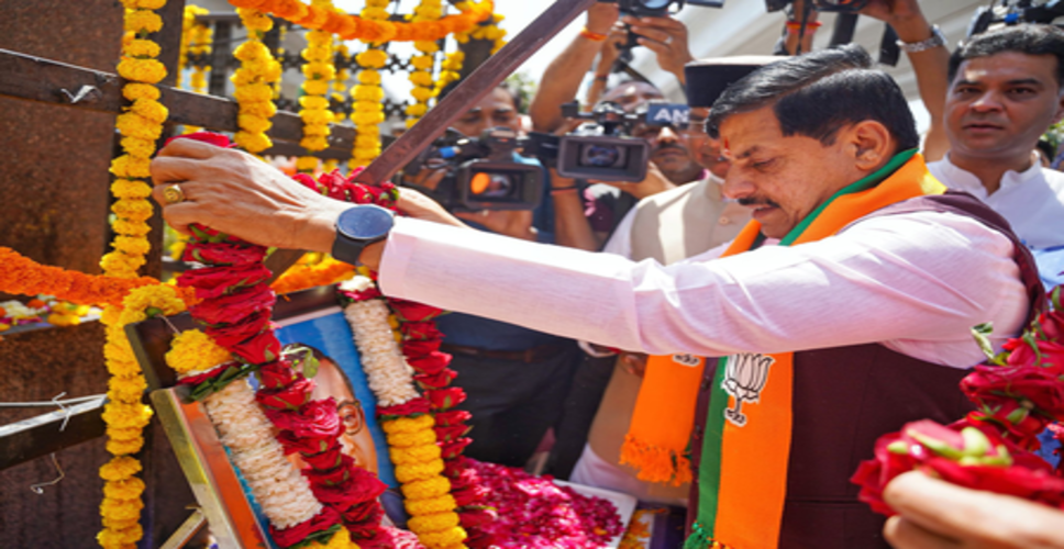 आधुनिक भारत के निर्माण में बाबासाहेब अंबेडकर का अतुलनीय योगदान : मोहन यादव