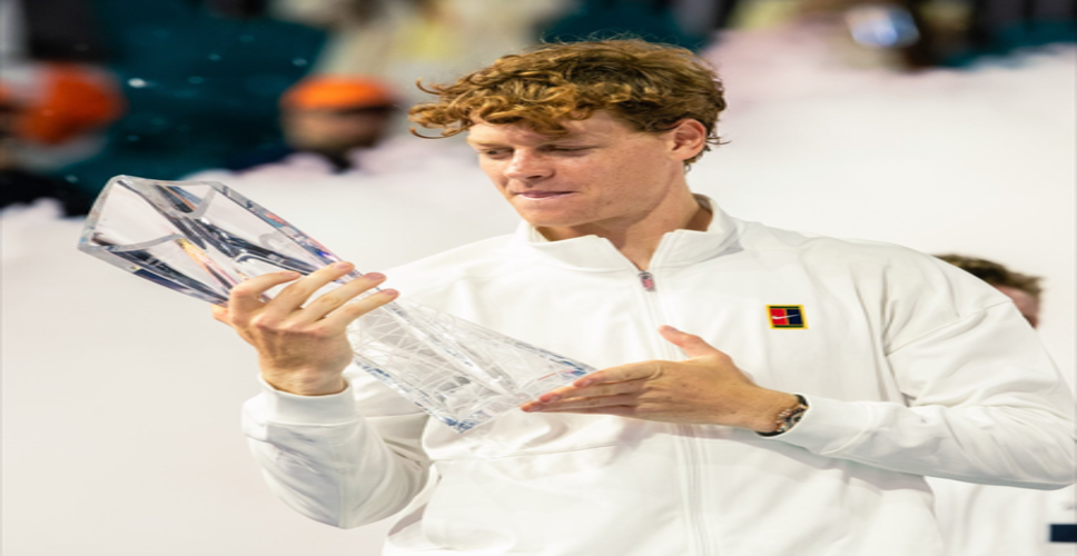 जैनिक सिनर ने जीता मियामी ओपन का खिताब, फाइनल में जिरी लेहेका को हराया