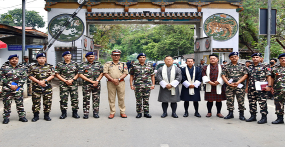 असम विधानसभा चुनावों से पहले एसएसबी महानिदेशक ने भूटान सीमा का किया दौरा