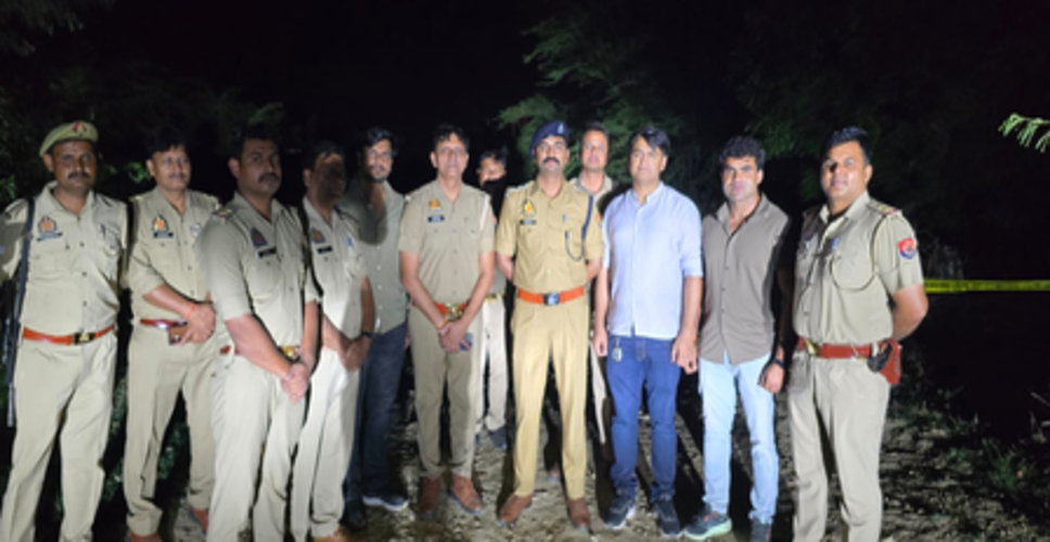 मथुरा में पुलिस मुठभेड़: 20 हजार का इनामी बदमाश हम्बीर गिरफ्तार, बड़ी मात्रा में कारतूस बरामद