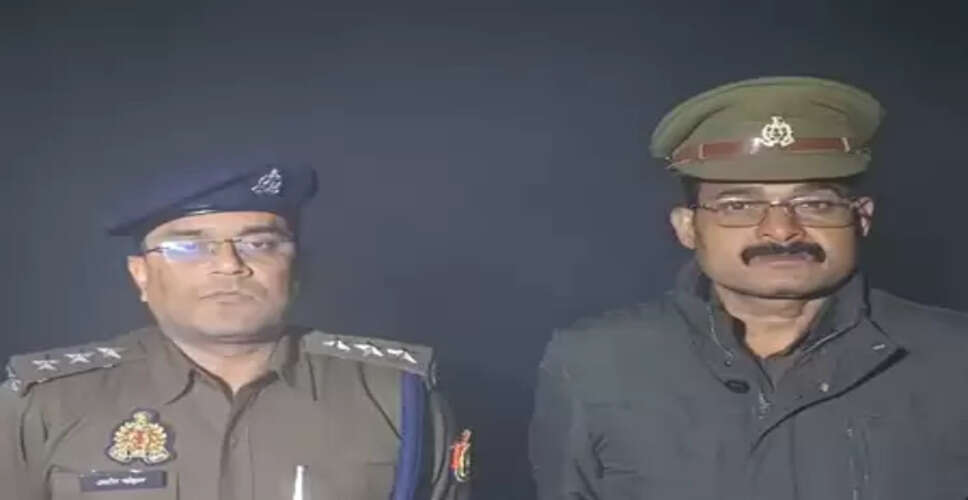 हरदोई: पुलिस और बदमाशों में मुठभेड़, 25 हजार इनाम के दो बदमाश गिरफ्तार