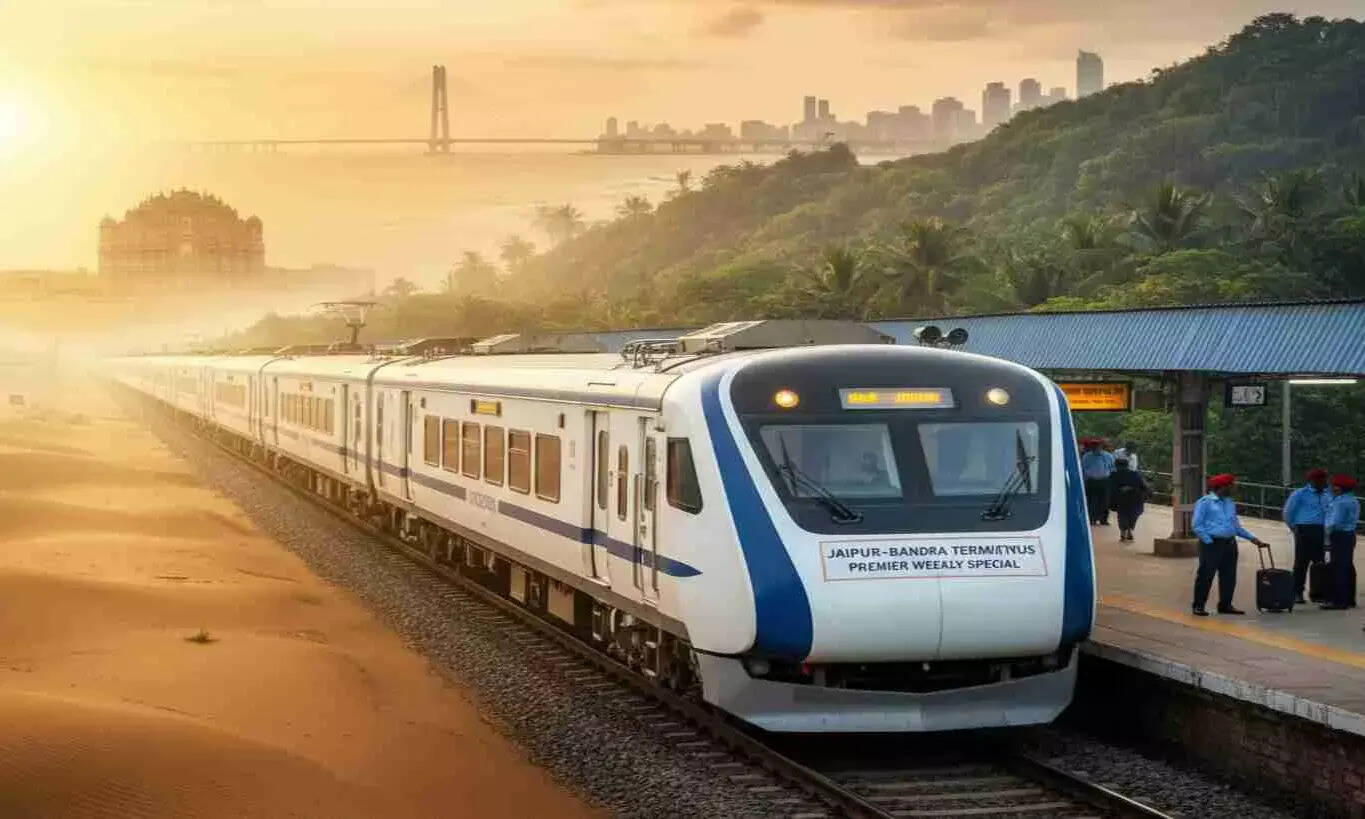 रेलवे ने बड़ा फैसला लिया: जयपुर-बांद्रा नॉन-स्टॉप प्रीमियर ट्रेन और अन्य बदलाव