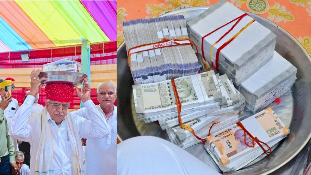 नागौर में भव्य मायरा बना चर्चा का विषय, चार भाइयों ने भरी 1.5 करोड़ रुपये से अधिक की परंपरा, वीडियो वायरल