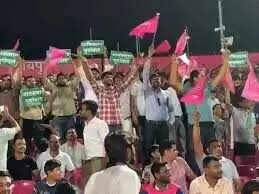 SMS स्टेडियम में लगे पाकिस्तान मुर्दाबाद के नारे, वीडियो में देखें वैभव का 35 गेंद में शतक, जडे 11 छक्के