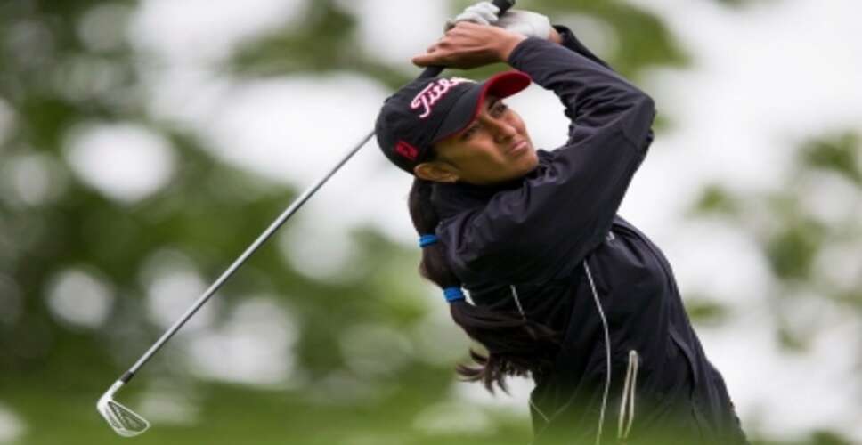 शानदार प्रदर्शन के दम पर तीसरे स्थान पर पहुंचीं अदिति अशोक, राय-थीगला कट से चूके