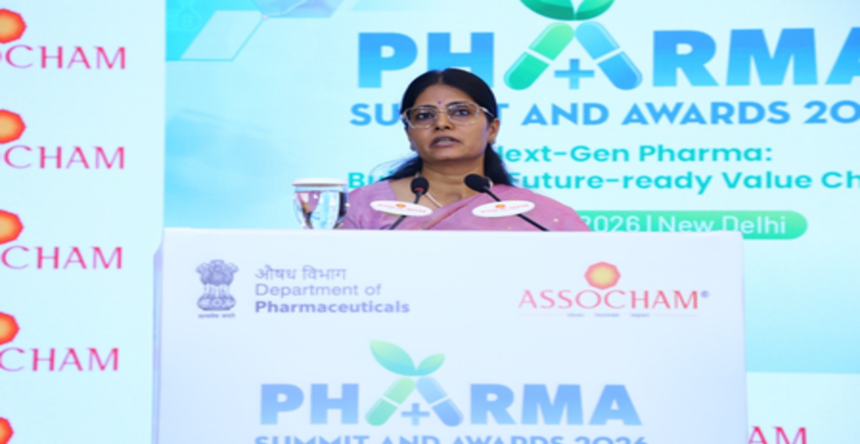 भारत बायोफार्मा नवाचार की अगली लहर का नेतृत्व करने को तैयार: अनुप्रिया पटेल