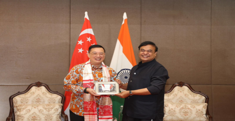 सिंगापुर ने असम में जीत के लिए हिमंता बिस्वा सरमा को दी बधाई, राज्य के विकास के लिए दोहराया समर्थन