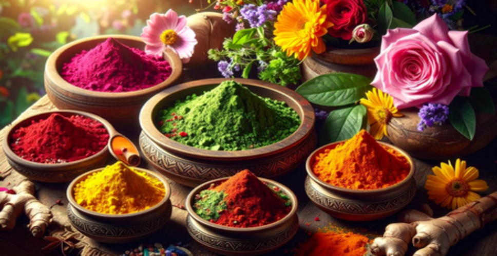 केमिकल रंगों से त्वचा को हो सकती है एलर्जी-रैशेज, हर्बल रंगों से मनाएं सुरक्षित होली