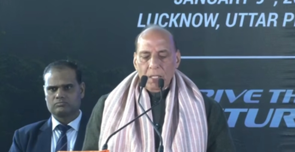 राजनाथ सिंह ने किया अशोक लेलैंड इलेक्ट्रिक व्हीकल प्लांट का उद्घाटन, बोले ईवी वाहनों का है भविष्य