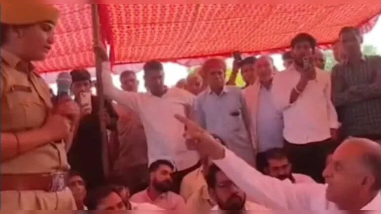 जयपुर ऑयल मिल धोखाधड़ी मामला: विधायक और एसएचओ की नोक-झोंक वीडियो हुई वायरल