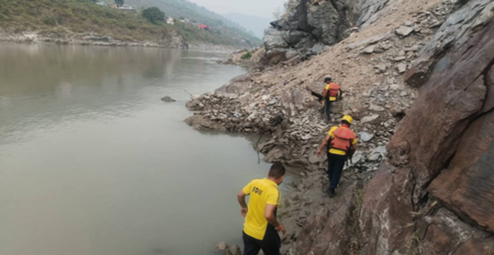 अलकनंदा में लापता 'नीट' छात्र की तलाश चौथे दिन भी जारी, तेज धारा बनी बड़ी चुनौती