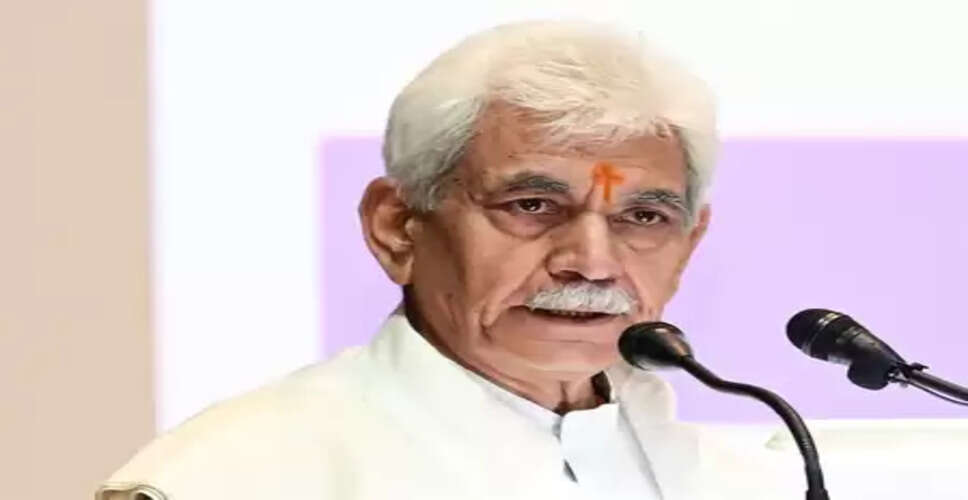 तेज आर्थिक विकास के लिए सांस्कृतिक विरासत का संरक्षण महत्वपूर्ण है: एलजी मनोज सिन्हा