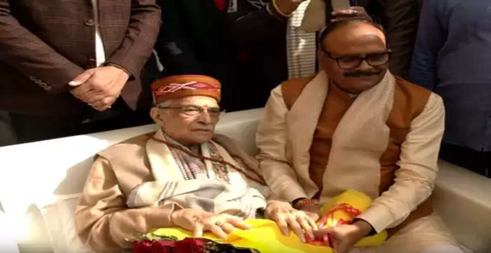 मुरली मनोहर जोशी का पूरा जीवन देश के लिए समर्पित रहा : ब्रजेश पाठक