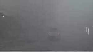 राजस्थान में कोहरे का कहर, फुटेज में देखें बॉर्डर जिलों में विजीबिलीटी 10 मीटर से भी कम