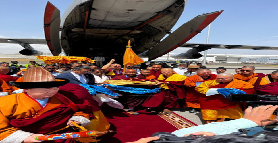 महात्मा बुद्ध के शिष्यों के अस्थि अवशेष दिल्ली से मंगोलिया पहुंचाने में 'गजराज' ने निभाई अहम भूमिका