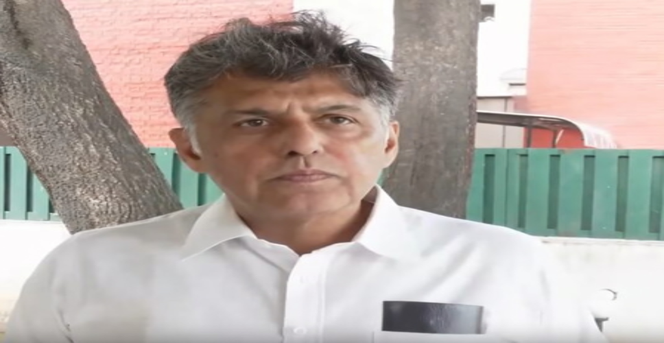 महिला आरक्षण बिल पर अभी तक कोई औपचारिक संशोधन नहीं आया: मनीष तिवारी