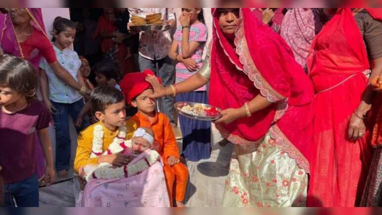 जालौर में ‘ढूंढों उत्सव’ की धूम, नवजातों के उज्ज्वल भविष्य की कामना के साथ निभाई जाती है परंपरा