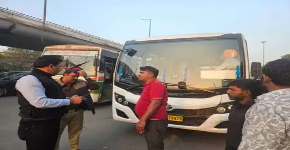 अनाधिकृत बसों पर परिवहन विभाग का सख्त अभियान, इस साल अब तक 300 से अधिक वाहन निरुद्ध