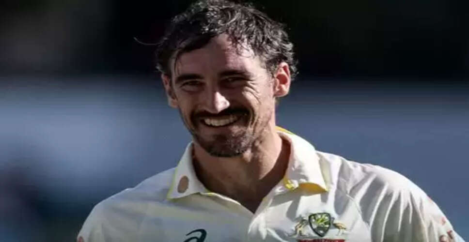 ब्रिसबेन टेस्ट: गेंद के बाद बल्ले से चमके मिचेल स्टार्क, ऑस्ट्रेलिया ने 177 रन की बढ़त बनाई