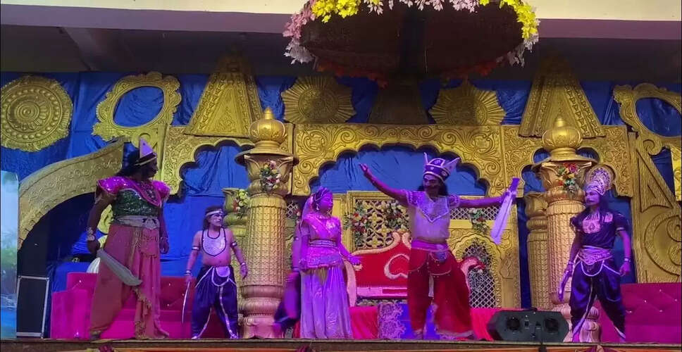 Churu शहर में कुछ मंचों तक सिमट कर रह गया रामलीला मंचन