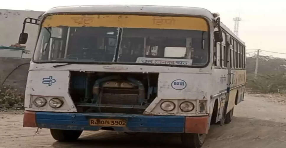 Churu डिपो से बस चुराकर ले गया ड्राइवर, मामला दर्ज