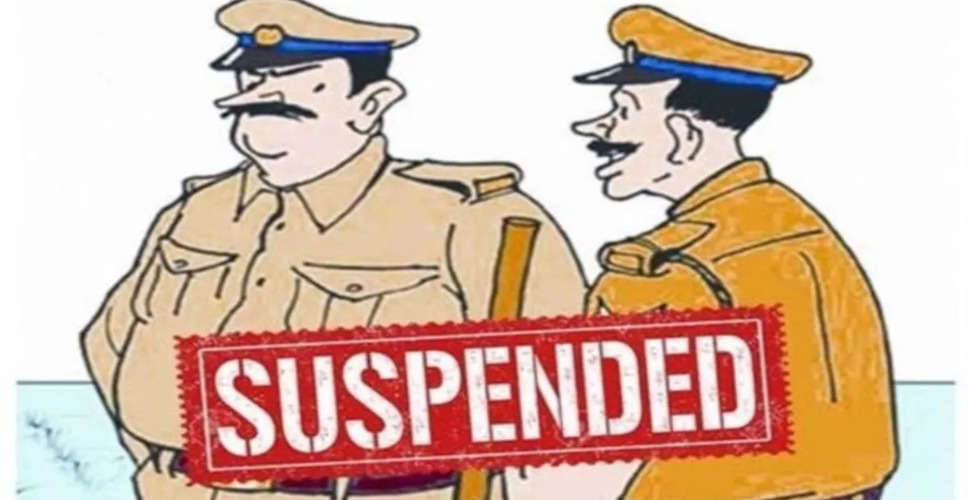 Dholpur जिला पुलिस अधीक्षक ने अवैध वसूली की शिकायत पर की करवाई, तीन पुलिसकर्मियों को किया निलंबित