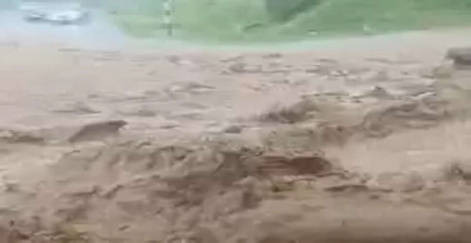 राजसमंद में जलप्रलय! कुंभलगढ़ के फूटे तालाब से मचा हड़कंप,&nbsp;तेज बहाव में फंसे स्कूली बच्चे और ग्रामीण महिला की तलाश जारी&nbsp;