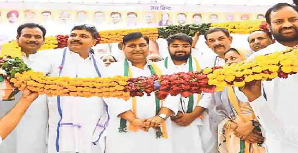 Jaipur प्रदेश कांग्रेस अध्यक्ष पद के प्रत्याशियों के समर्थन में बैठक