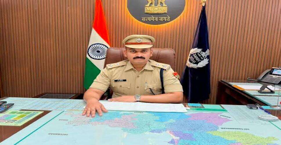 हनुमानगढ़ के नए एसपी बी. आदित्य एक्शन मोड में, नोहर सेक्टर का किया दौरा; पुलिस अधिकारियों को दिए सख्त निर्देश