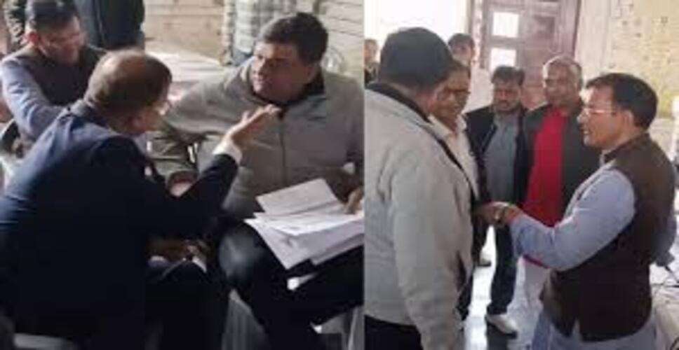 5 महीने बाद सीकर पहुंचे मंत्री संजय शर्मा, कलेक्टर से विवाद के बाद पहली बार सरकारी कार्यक्रम में दिखे