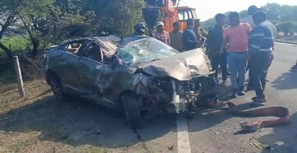 Kota सड़क दुर्घटना में गंभीर रूप से घायल कवाई थाना प्रभारी को करवाया अस्पताल में भर्ती