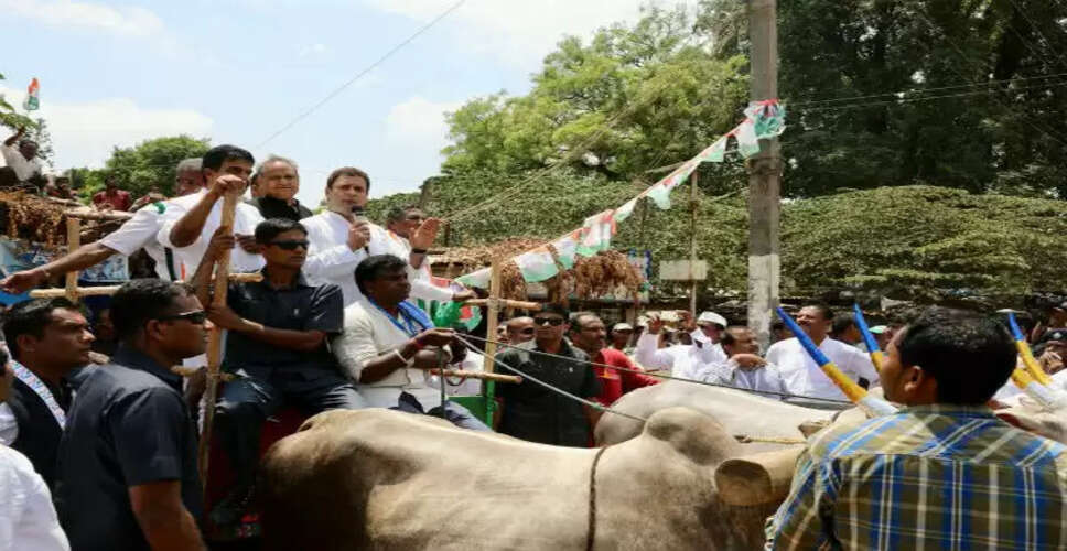 Bharat Jodo Yatra of Congress: भारत जोड़ो यात्रा में बैलगाड़ी में सवार हुए राहुल गांधी, बूंदी में यात्रा का पहला चरण हुआ पूरा
