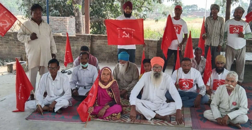 Nagaur&nbsp;अखिल भारतीय किसान सभा ने अनिश्चितकालीन भूख हड़ताल शुरू की