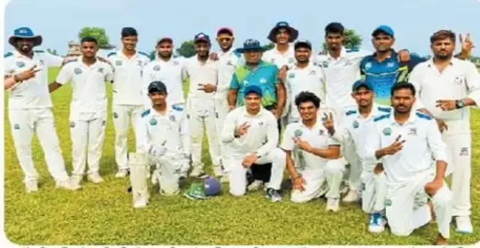 Karoli एक ही मैच में जड़े दो शतक, भरतपुर टीम को दी शिकस्त