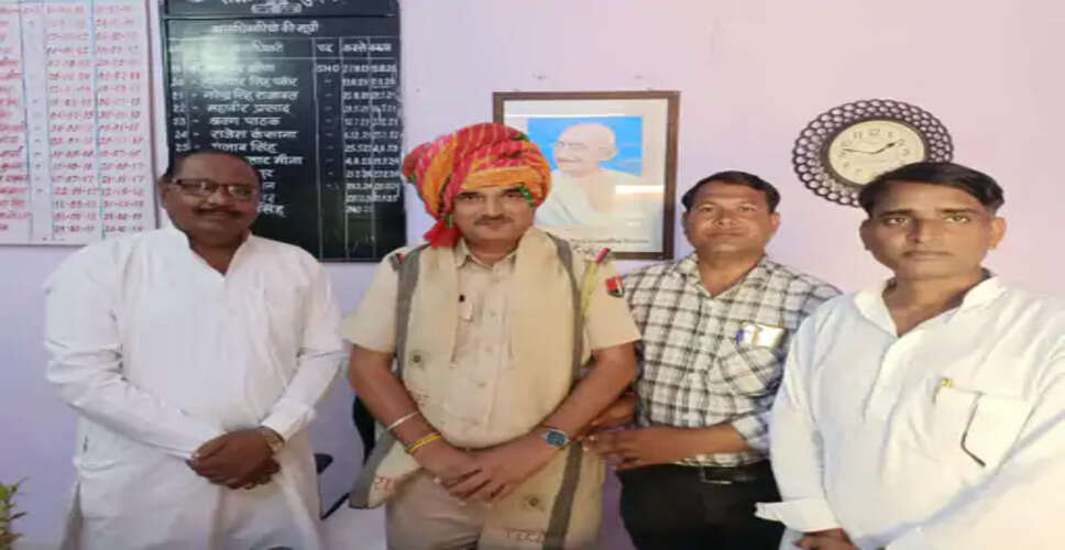 उच्चैन थाने के नए प्रभारी बने राजबीर सिंह, बोले- आमजन की सुरक्षा और कानून-व्यवस्था रहेगी प्राथमिकता