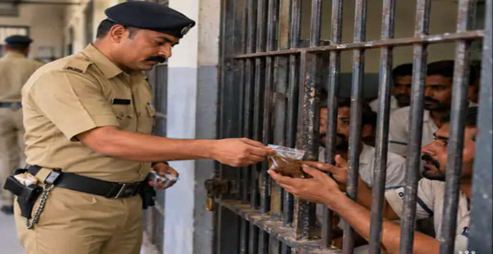 उदयपुर सेंट्रल जेल में तंबाकू पहुंचाने के आरोप में दो जेलकर्मियों पर केस, साक्ष्य मिटाने का भी आरोप