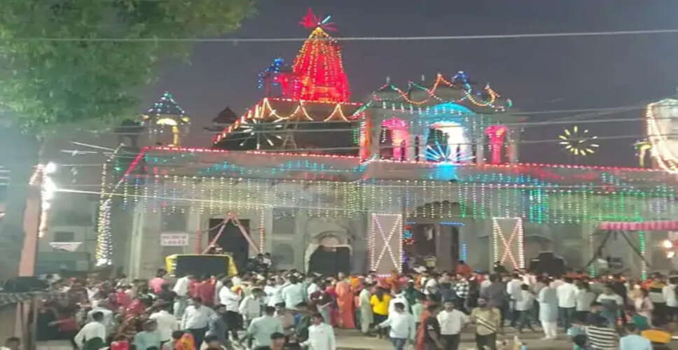 Jaipur &nbsp;बाबा परशुराम पुरी महाराज के मेले में उमड़ी भीड़, बैंड-बाजे के साथ निकाली गई शोभा यात्रा