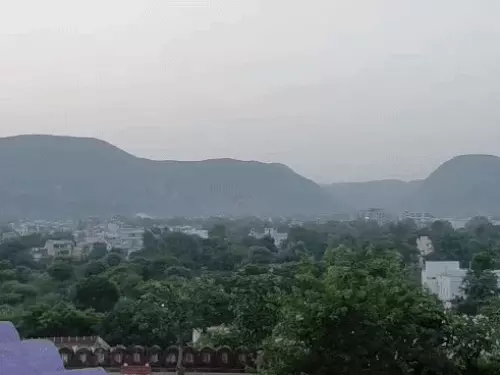 अलवर में बादलों ने बदला मौसम, हल्की ठंड का असर; रात को चली तेज हवा, दो दिन बाद आसमान रहेगा साफ