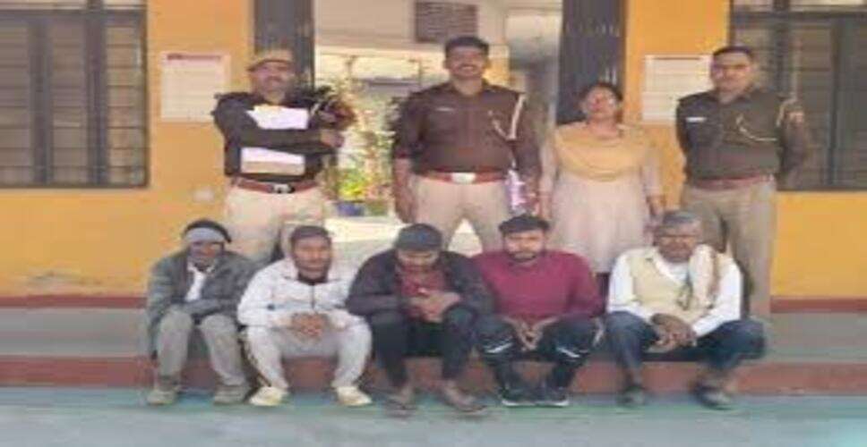 बसेड़ी थाना पुलिस की बड़ी कार्रवाई, दो मामलों में दो आरोपी गिरफ्तार, भारी मात्रा में गांजा बरामद