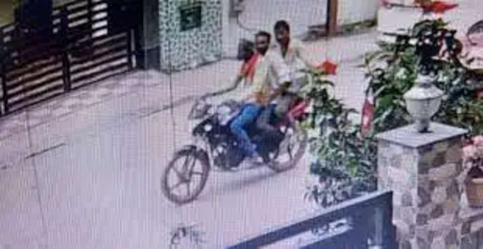 Ajmer&nbsp;में रेलवे अधिकारी के घर हुई चोरी, घटना सीसीटीवी में कैद