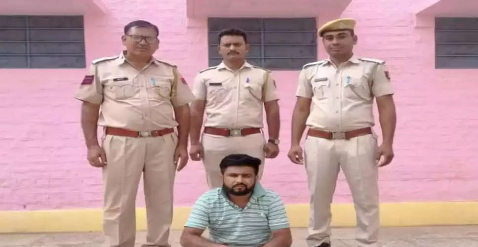 Hanumangarh में पुलिस नाकाबंदी में डोडा पोस्त तस्कर गिरफ्तार, कोर्ट ने भेजा जेल