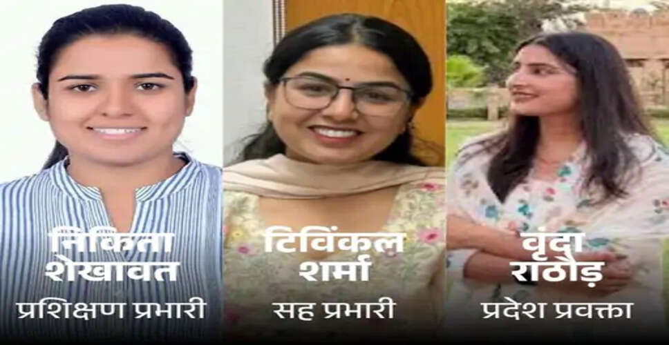 बीजेपी युवा मोर्चा की कार्यकारिणी पर विवाद: 3 महिलाओं की भागीदारी, &lsquo;विवादित&rsquo; नियुक्तियों पर उठे सवाल