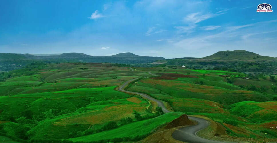 Banswara&nbsp;में हरीतिमा से घिरी राहे, मन को लुभाती जगमेरू पहाड़ी