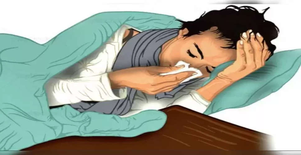 Alwar घर-घर में लोग हो रहे बीमार, जुकाम-खांसी के मरीज बढे 