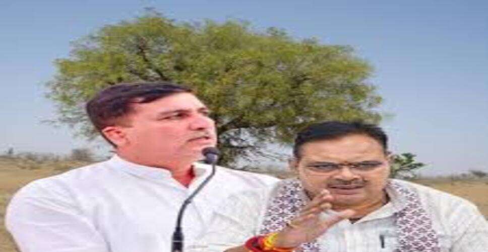 खेजड़ी संरक्षण को लेकर बायतु विधायक हरीश चौधरी ने सरकार पर उठाए सवाल