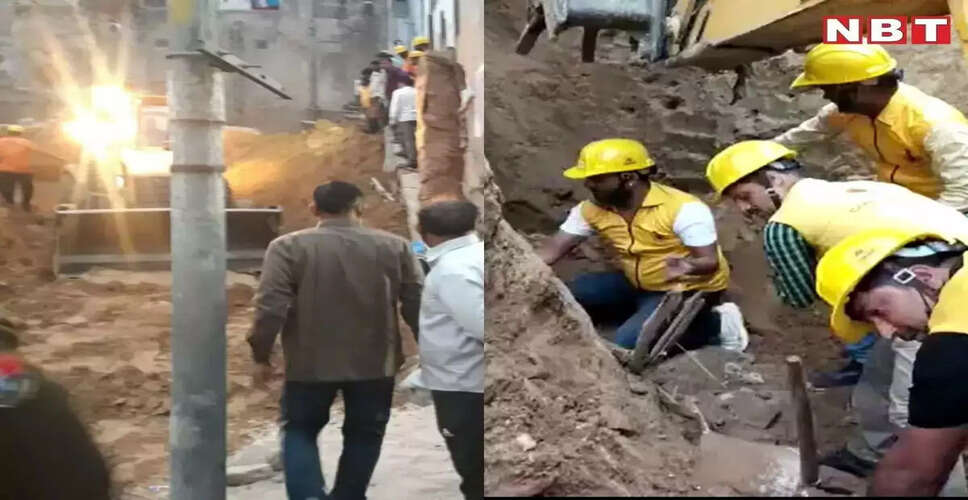 Nagaur&nbsp;बिल्डिंग ढहने से 5 मजदूर दबे, 1 की मौत